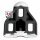 Pedalplatten DELTA Standard, schwarz -