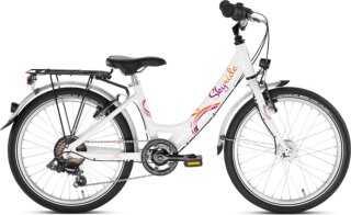 PUKY Fahrrad SKYRIDE 20-6 Alu (2019) weiß/orange