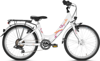 PUKY Fahrrad SKYRIDE 20-6 Alu (2019) weiß/orange