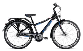 PUKY Fahrrad Crusader 24-7 ALU CITY LIGHT (2019) schwarz