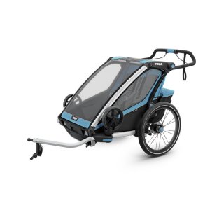 THULE Kinderanhänger Chariot Sport 2 blau/schwarz