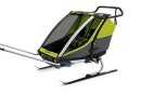 THULE Kinderanhänger Chariot Cab 2 grün/grau