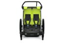 THULE Kinderanhänger Chariot Cab 2 grün/grau