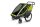 THULE Kinderanhänger Chariot Cab 2 grün/grau