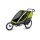 THULE Kinderanhänger Chariot Cab 2 grün/grau